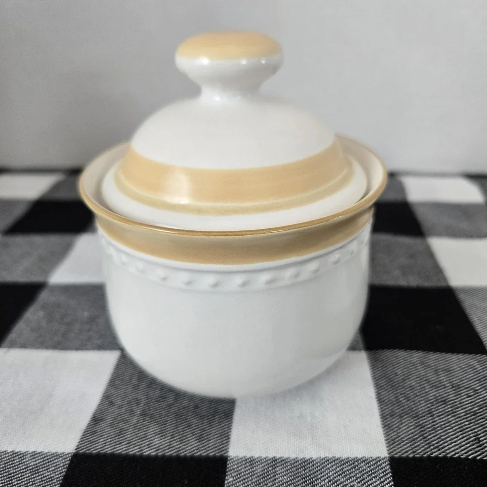 Sugar Bowl  with Lid Johann Haviland Crowning Fashion Dinnerware Japan‎